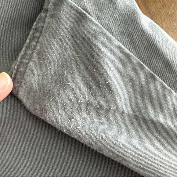 Eddie Bauer Cropped Pants Blakely Fit Women's 14 Gray Mid Rise Cotton Hiking - Picture 12 of 13